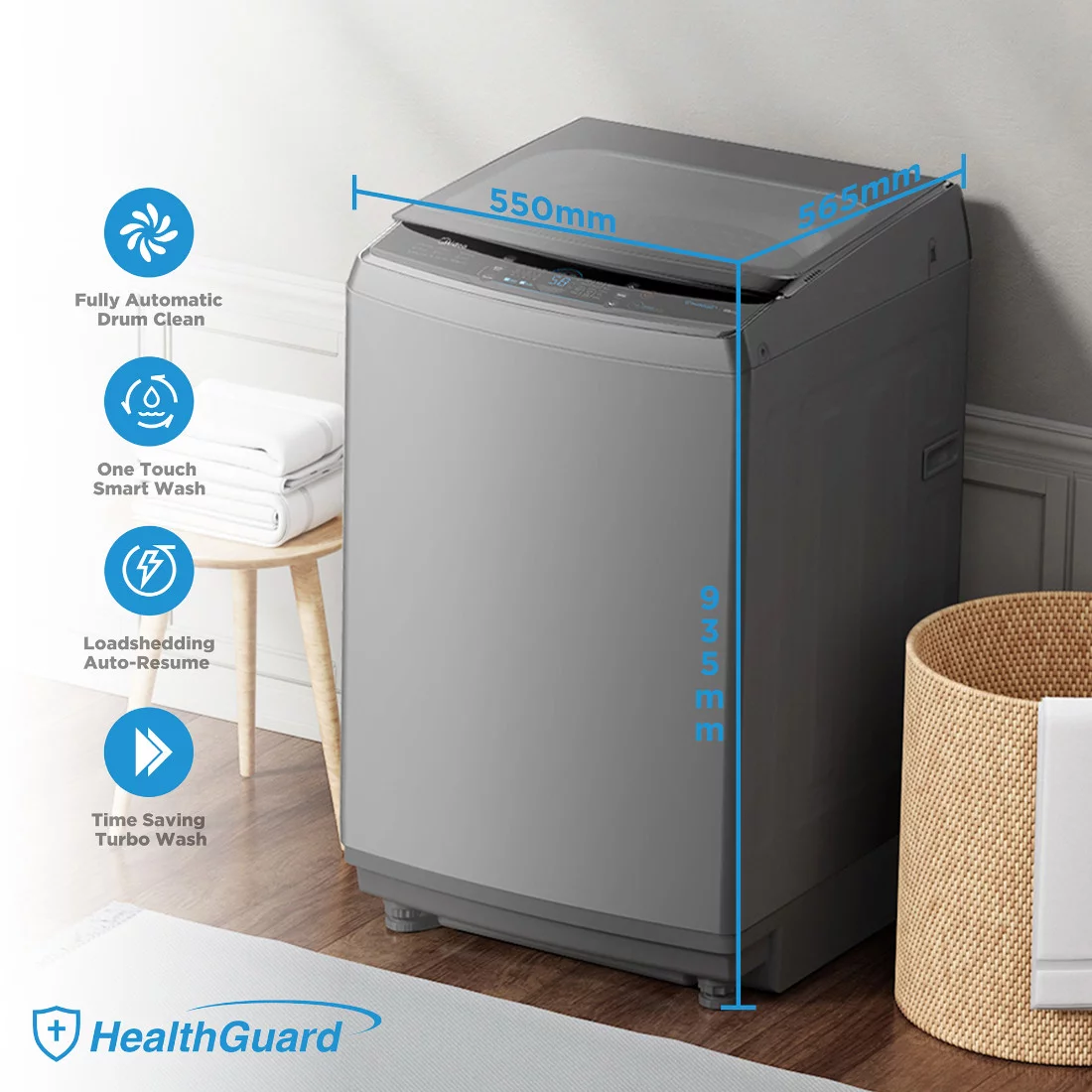 MIDEA MACHINE A LAVER